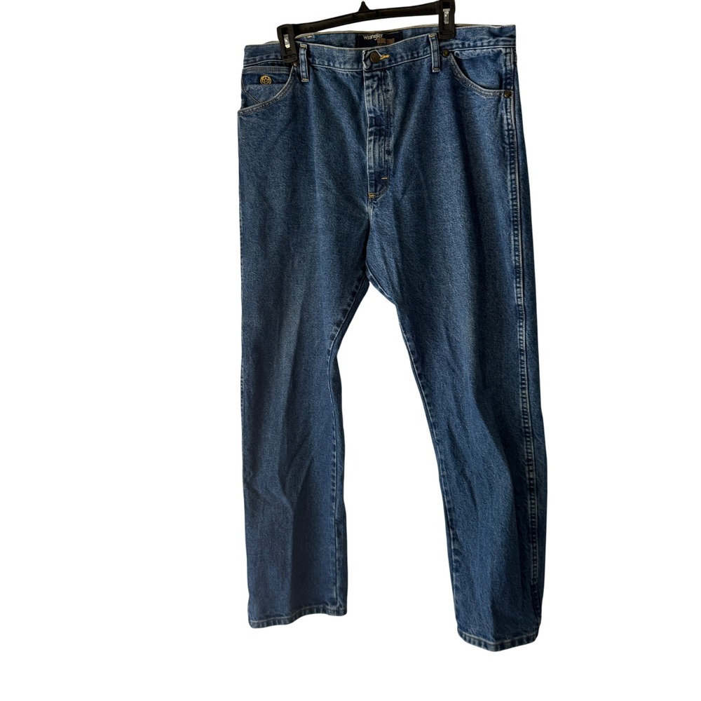Wrangler George Strait Collection Jeans Mens 40x32 Straight Leg Denim Blue